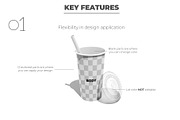 Paper Cup With Straw and Lid Mockup, a Packaging Mockup by Sheikhadesign (Thumbnail 2 of 11)