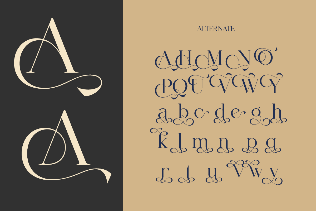Aulisse - A Modern Elegant Serif, a Serif Font by Qweera Studio (Photo 9 of 12)