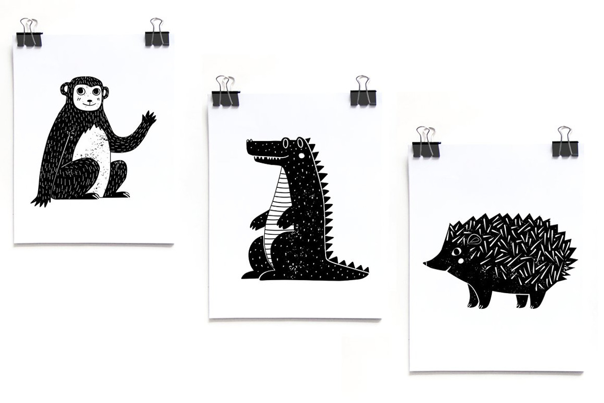 Cute animals BUNDLE, an Animal Illustration by Mii Lab (Photo 12 of 20)