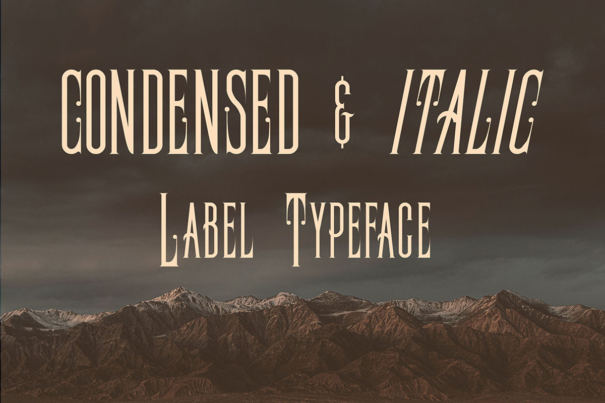 Redmond Vintage Condensed Font, a Serif Font by JumboDesign (Photo 5 of 7)