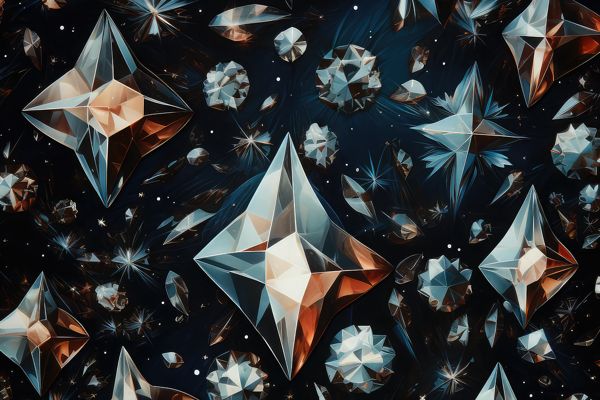 Crystal Diamond Pattern, a Pattern Graphic by Printable Treasure (Photo 5 of 6)