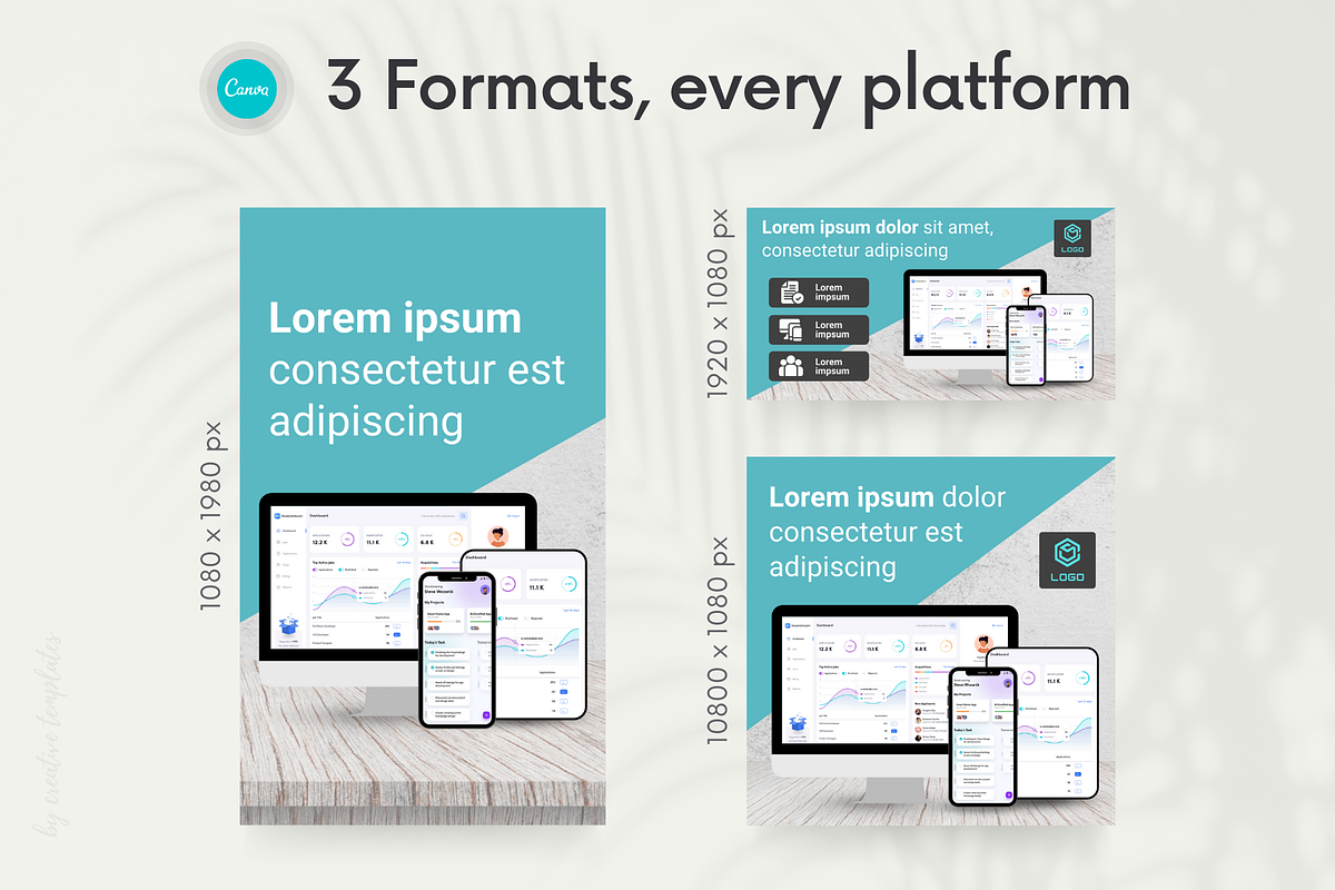 Product Image Canva Template, a Social Media Template by byCreativeTemplates (Photo 4 of 8)