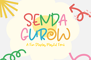 GUROWSENDA, a Handwritten Font by Rizenight (Thumbnail 1 of 6)