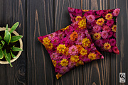 Pink Summer Lantana Flowers Pattern, a Pattern Graphic by Creative Store (Thumbnail 5 of 5)