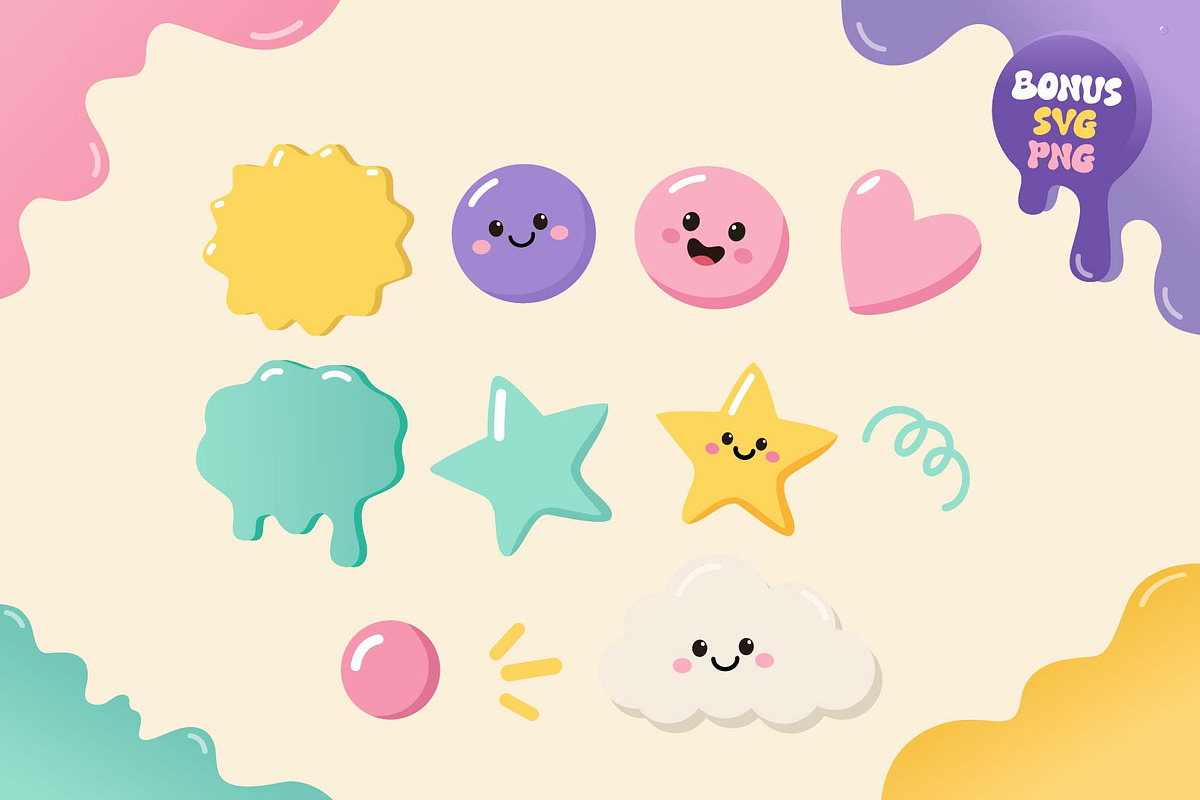 Gooey Smile Font, a Handwritten Font by KengGraphic (Photo 6 of 13)