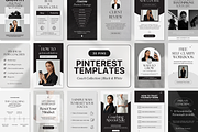 Coach Pinterest Pin Templates Canva, a Social Media Template by DigiPax (Thumbnail 1 of 11)