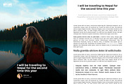 My Life - Personal Webflow CMS Theme, a Templates & Theme by Webflow (Thumbnail 3 of 4)