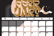 Boho Style 2024 Calendar, a Design Template by The Lone Crowd (Thumbnail 3 of 7)