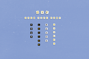 Letter Beads - Alphabet Bead Font, a Font by Dynamo Ultima (Thumbnail 6 of 9)