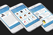 Shop and Personal Mobile UI KIT, an UI Kit Template by Alireza Farzad (Thumbnail 8 of 10)
