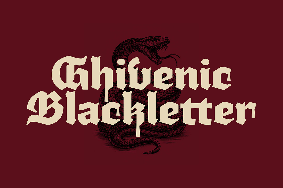 Ghivenic Font Family, a Font by Ridtype Foundry (Photo 3 of 10)
