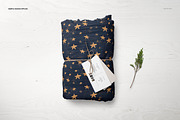 Muslin Swaddle Blanket Mockup Set, a Product Mockup by creatsy5 (Thumbnail 7 of 11)