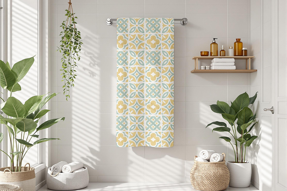 Sunlit Sage Mosaic Seamless Pattern, a Pattern Graphic by OwlAndFern (Photo 10 of 15)