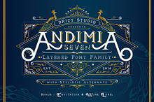 Andimia Layered Fonts Family