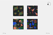 Night in the Jungle Abstract Shapes, an Animal Illustration by All This Concept (Thumbnail 14 of 15)