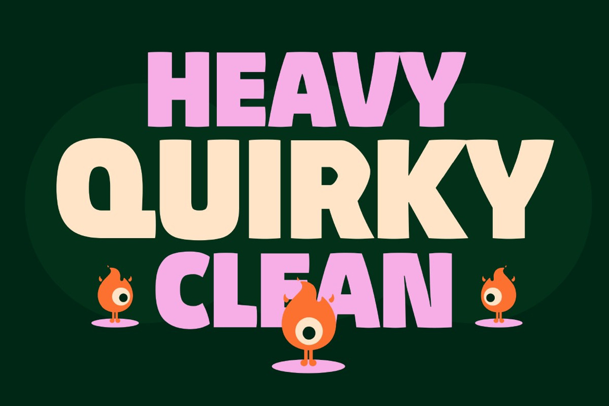 Surpeavy, a Font by graphicook (Photo 3 of 10)
