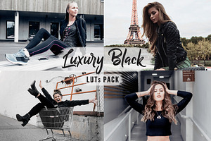 Luxury Black Video LUTs