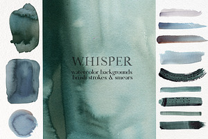 Whisper - Watercolor Backgrounds