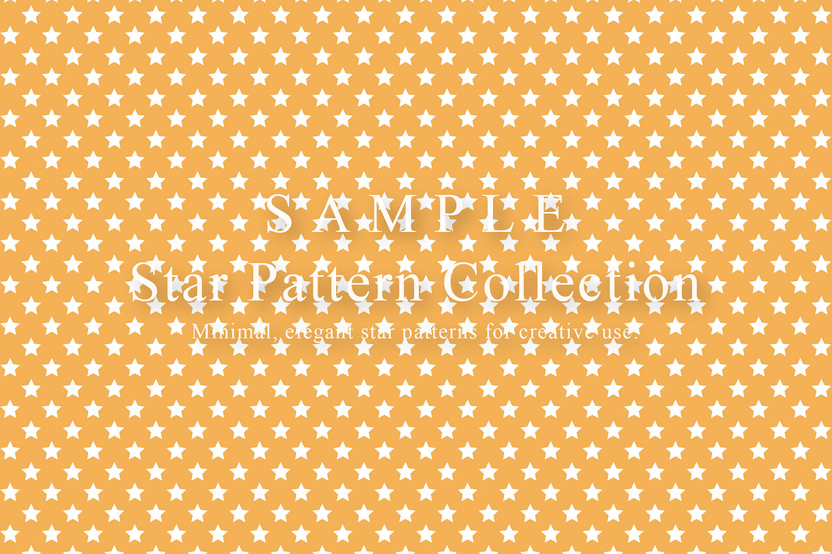 14 Star Pattern Collection, a Pattern Graphic by NOMO DESIGN (Photo 7 of 15)