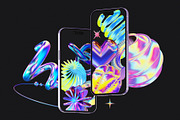 Y2K 3D Aesthetic Shapes Collection, a Graphic by LarysaZabrotskaya (Thumbnail 4 of 12)