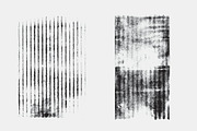 6 Distressed Stripe Texture Vectors, a Texture Graphic by Scribbles & Snippets (Thumbnail 4 of 5)
