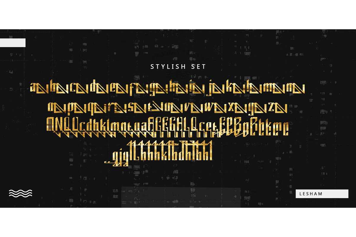 Lesham - Modern Display Font, a Font by Saxofont (Photo 8 of 10)