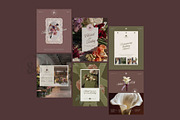 Romantic Florist Instagram Template, a Social Media Template by And Done Studio (Thumbnail 4 of 8)