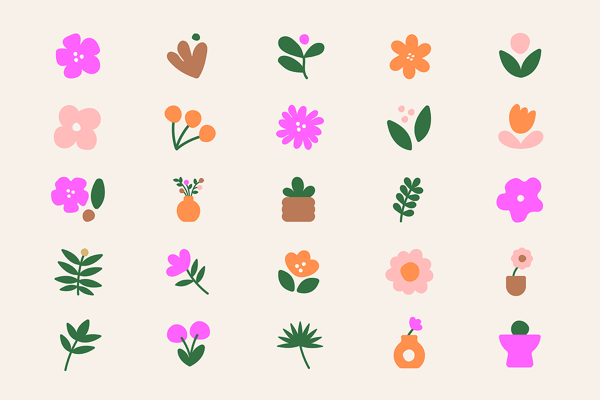 Floral and Plant Illustrations, an Illustration by IlloBob (Photo 2 of 9)