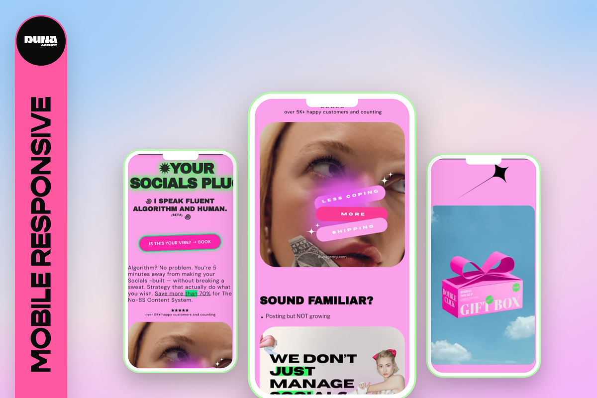 NEON ThriveCart Full Funnel Template, a Landing Page Template by dunagency (Photo 4 of 7)