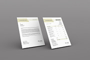 Invoice | Letterhead | Templates, a Stationery Template by Design Zone (Thumbnail 2 of 5)