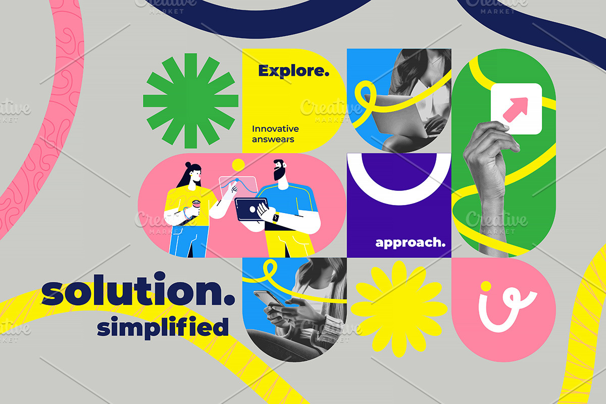 Geometric Infographics Design, an Object Illustration by Creative Graphics (Photo 8 of 10)