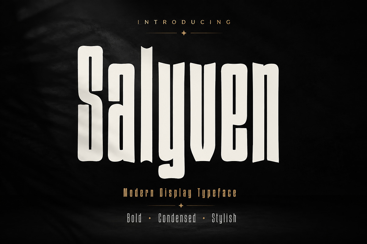 Salyven, a Slab Serif Font by Wow Magic (Photo 2 of 4)