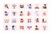 275 Flat Business Icons, an Emoji Icon by Creative Stall (Thumbnail 6 of 11)