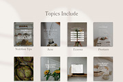 Skin Social Media Posts Canva, a Templates & Theme by Naturopath Hub (Thumbnail 9 of 10)