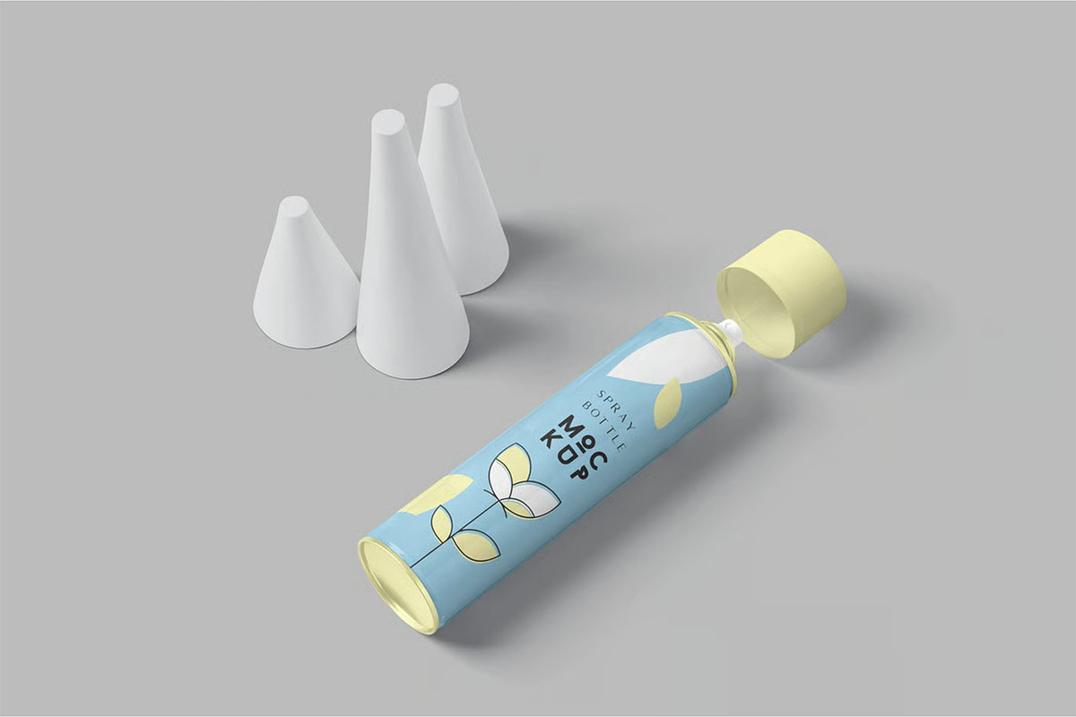 Spray Bottle Mockups, a Product Mockup by megostudi0 (Photo 2 of 8)