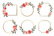 Rustic Floral Geometric Frame Bundle, an Illustration by musafir_fashion (Thumbnail 9 of 14)
