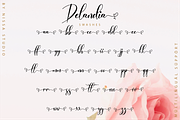 Delandia - A Lovely Script Font, a Script Font by Nissa Studio (Thumbnail 12 of 12)