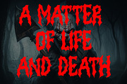 Murder Danger - Horror Font, a Blackletter Font by Fonday Studio (Thumbnail 4 of 6)