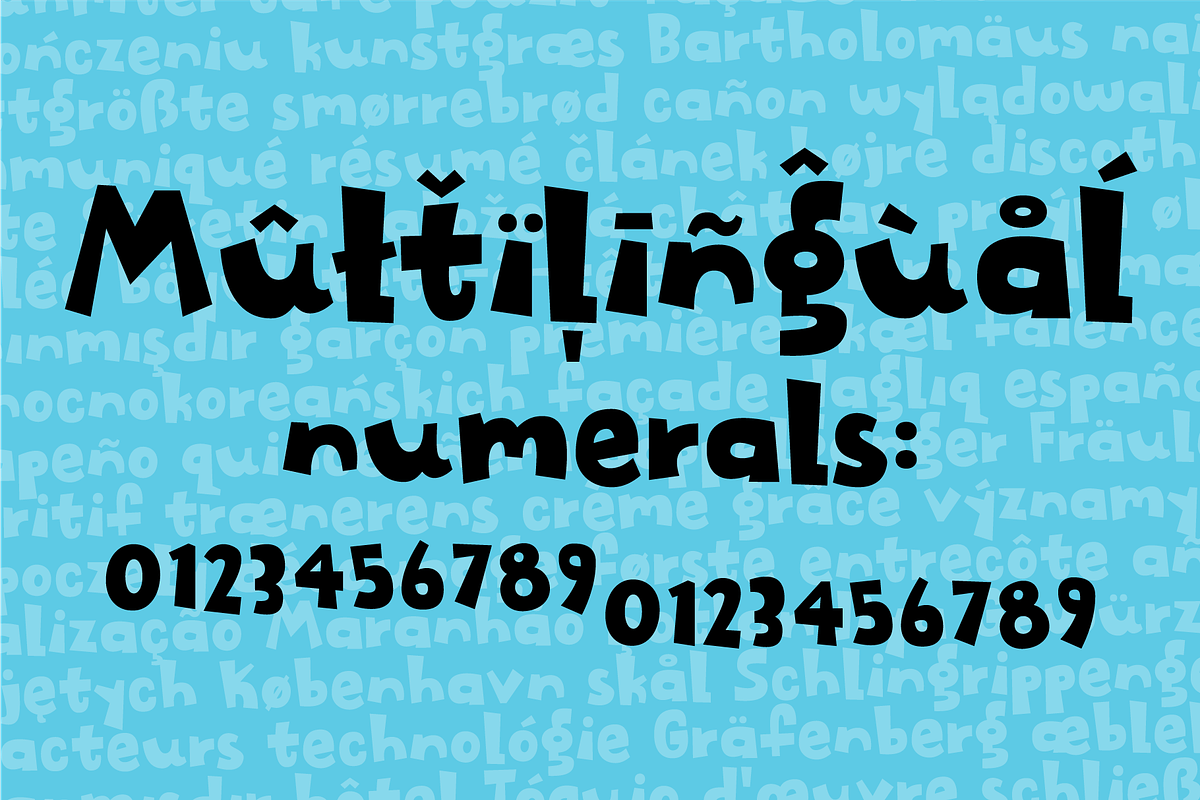 Empty Fridge a crazy comic font!, a Sans Serif Font by pizzadudedotdk (Photo 6 of 6)