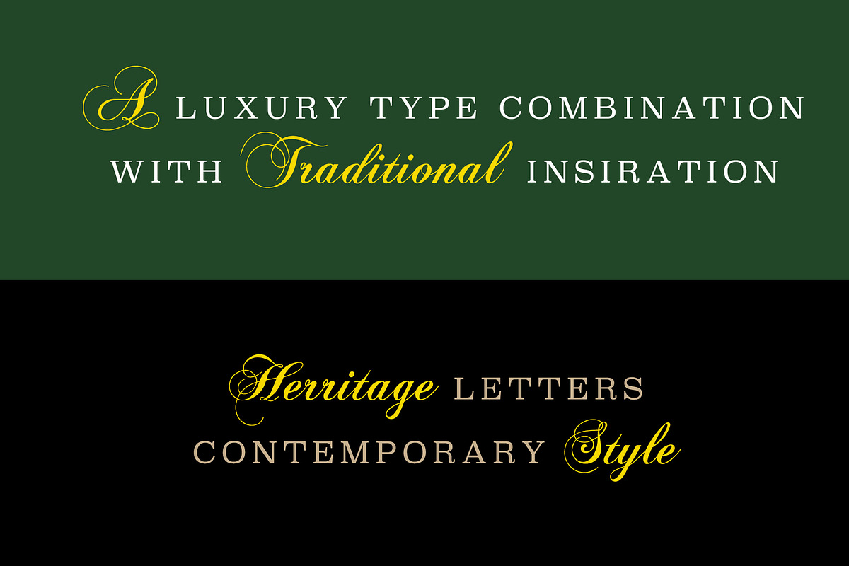 Debut - Serif & Script Duo, a Script Font by Loudoun Design Co. (Photo 2 of 9)