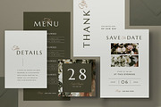 Minimalist Modern Wedding Invitation, an Invitation Template by graphicook (Thumbnail 3 of 3)