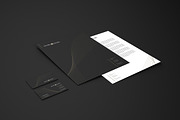 RW Clean Minimal Corporate Identity, a Stationery Template by Reclameworks (Thumbnail 2 of 5)