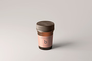 Amber Glass Pills Bottle Mockups, a Cups & Container Mockup by pmvch (Thumbnail 4 of 20)