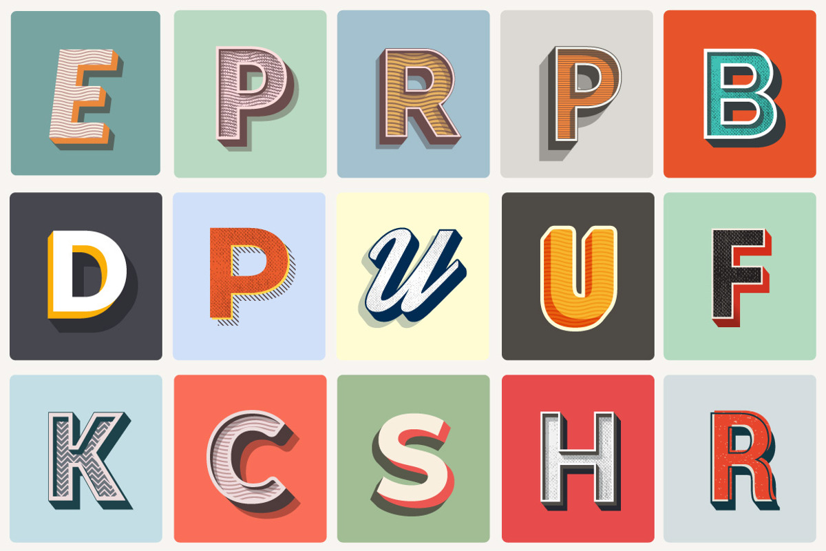 Minimal Vintage - Illustrator Styles, a Layer Style Add-On by Vector Galore (Photo 3 of 6)