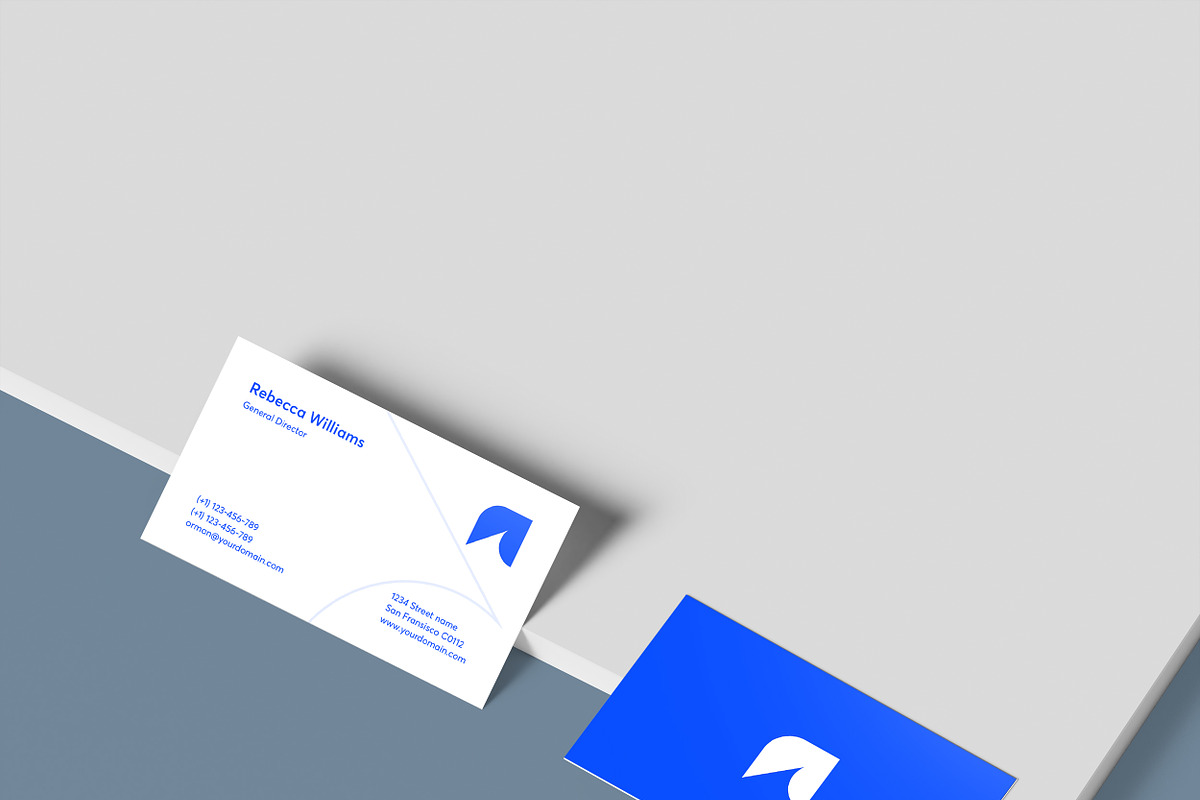 Realistic Business Card Mock-up, a Print Template by Propex (Photo 10 of 10)