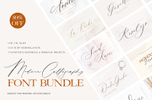 Modern Calligraphy Font Bundle