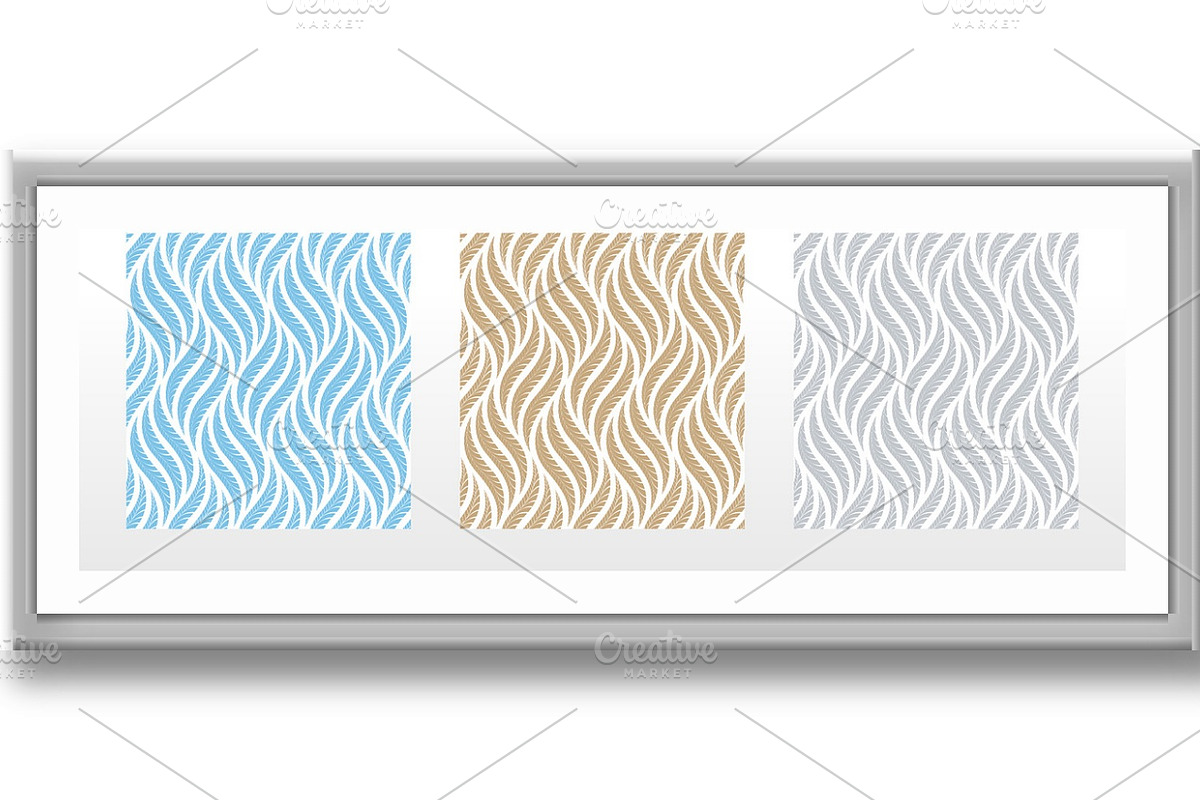 Collection of flower patterns., a Pattern Graphic by RODINA (Photo 3 of 3)