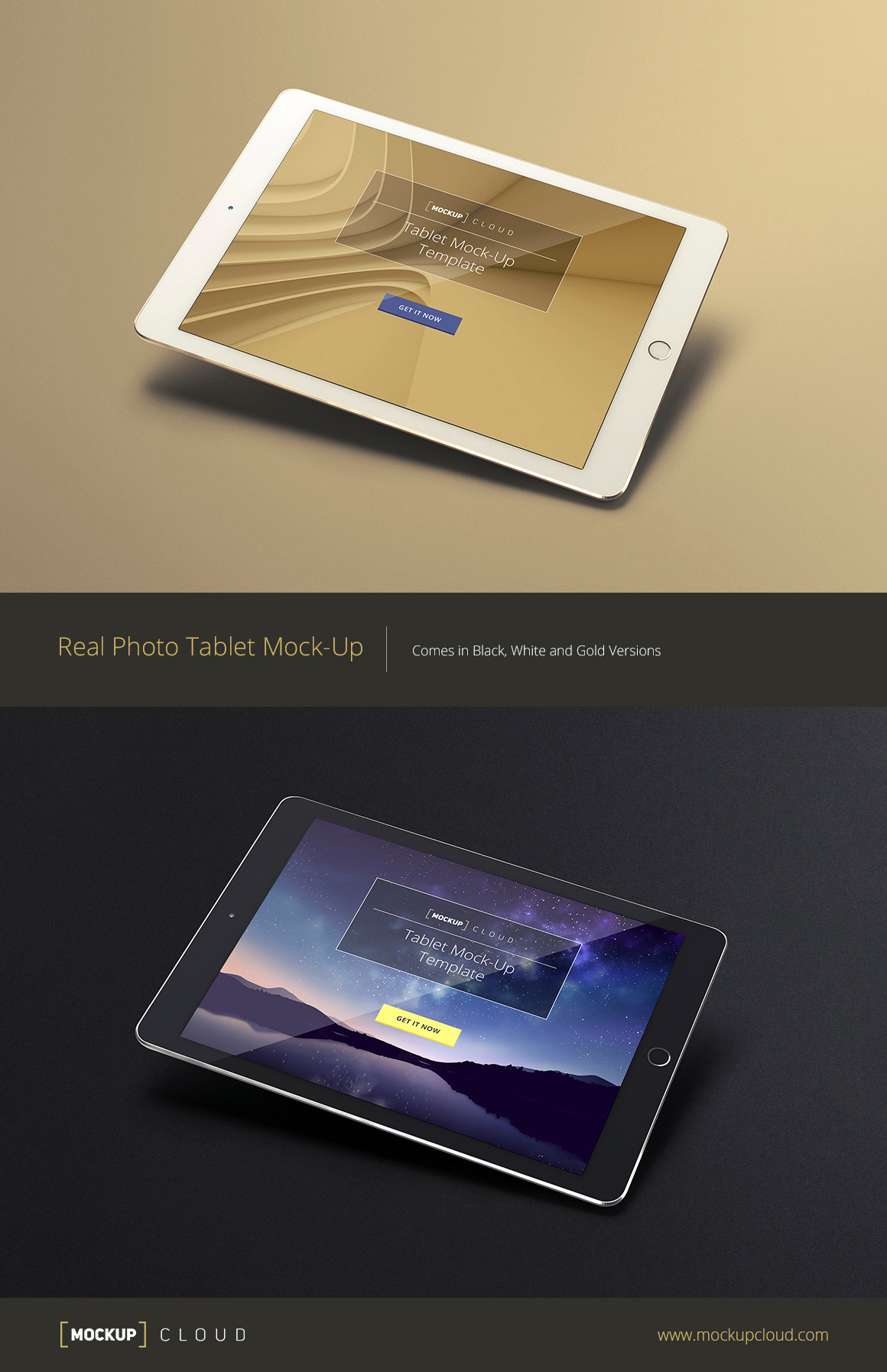 Tablet / iPad Mock-Up Set, an iPad Mockup by Mockup Cloud