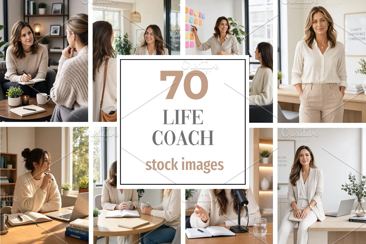 Life Coach Stock Photos, a Business Photo by Selenique Studio (Photo 1 of 9)