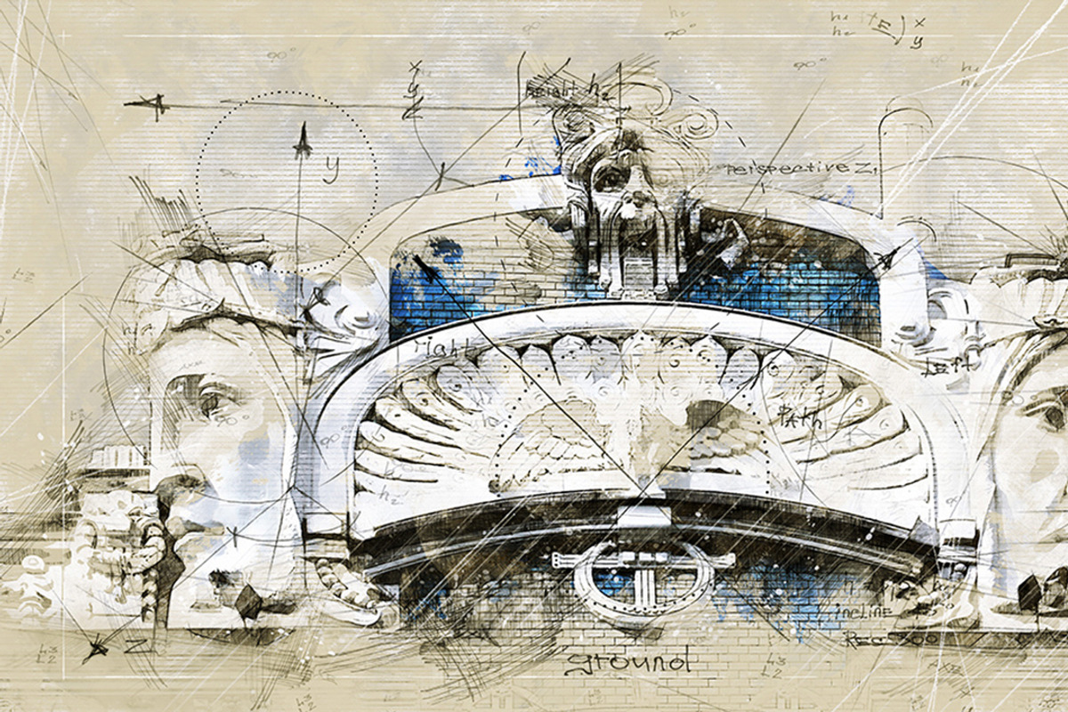 Arch Sketch Photoshop Action, an Action Add-On by GorynArt (Photo 20 of 24)